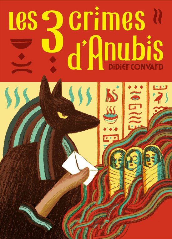 Les Trois crimes d'Anubis - cover
