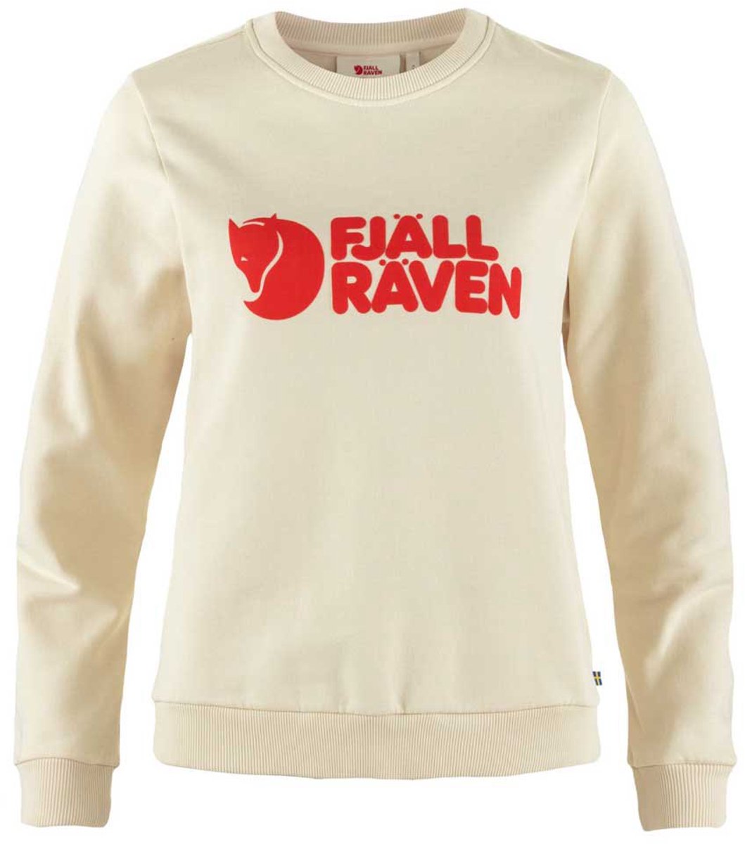 Trui Fjällräven Women Fjällräven Logo Chalk Flame -M Wit