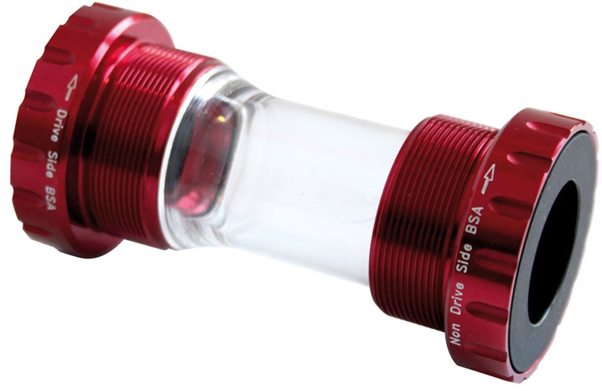 Mvtek Bsa 24/22 Shimano Trapaslagers Rood 68/73 mm