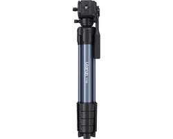 Ulanzi TT39 Video Statief - Met Vloeistofkop & Claw Snelkoppeling - Lichtgewicht & Inclusief Monopod Functie - Aluminium - Zwart
