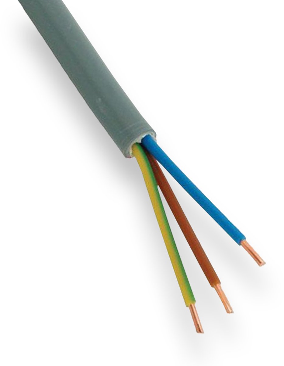 Dynamic Voedingskabel YMVK 3 x 2,5 mm² Lengte: 10 meter