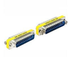 Serieel RS232 koppelstuk 25-pins SUB-D (m) 25-pins SUB-D (m)