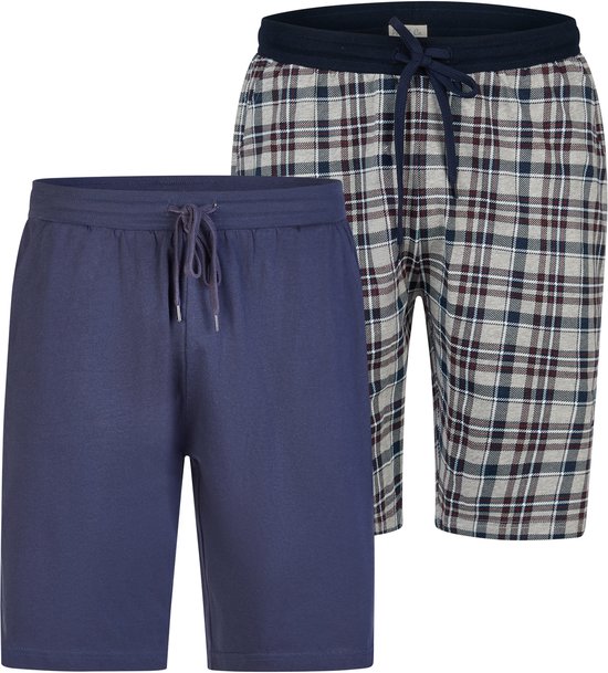 Blauwe lange pyjama broek | Gratis verzending | Gratis retour | Snel in