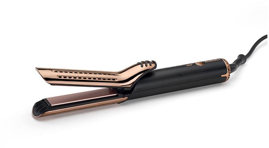 Fer à friser BaByliss Curl Styler Lustre C115E - Design à cylindre Séparation avec Technologie unique Cool Air - 38 mm - Lisseur et fer à friser en 1