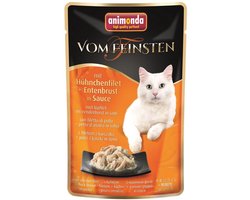 Animonda vom Feinsten 18x50g - met kipfilet & eendenborst in saus