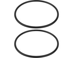 2Pcs Strainer Cover Rubber O-Ring Replacement Compatible with Hayward Tristar Compatible with EcoStar SPX3200S Pool Pump Black