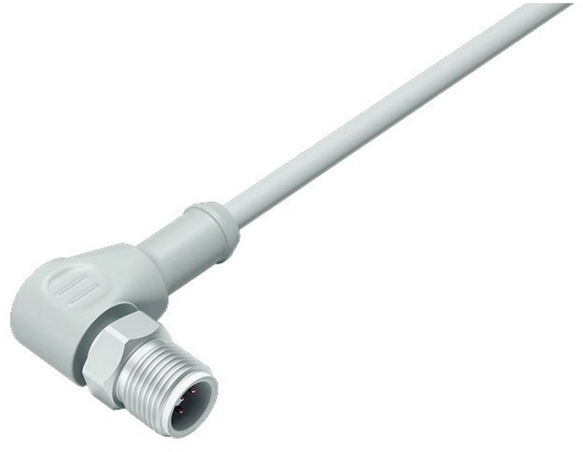 binder 77 3727 0000 40908-0200 Sensor/actuator connector, geassembleerd M12 Stekker, haaks 1 stuk(s)
