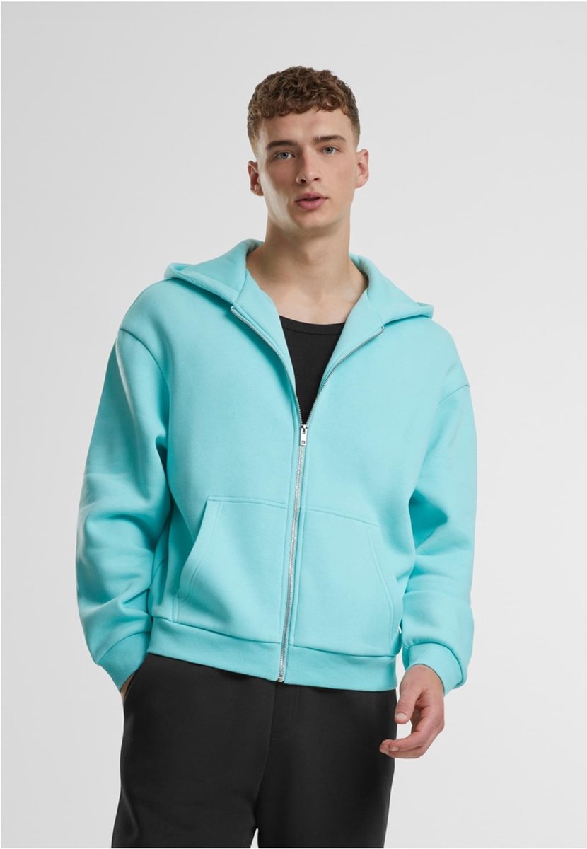 Urban Classics Fluffy Vest met capuchon XXL Blauw