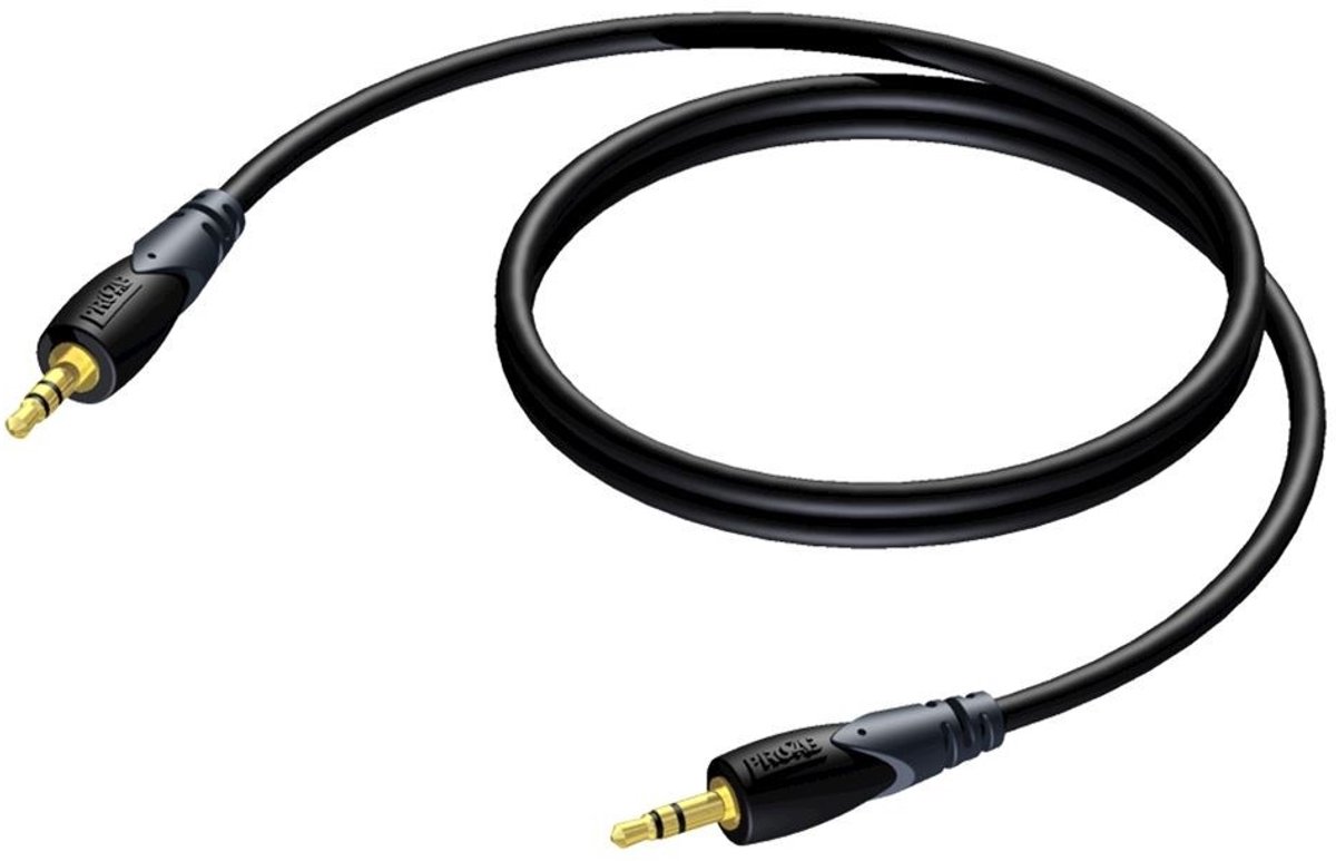 Procab CLA716 3,5mm Jack stereo audio kabel - 5 meter