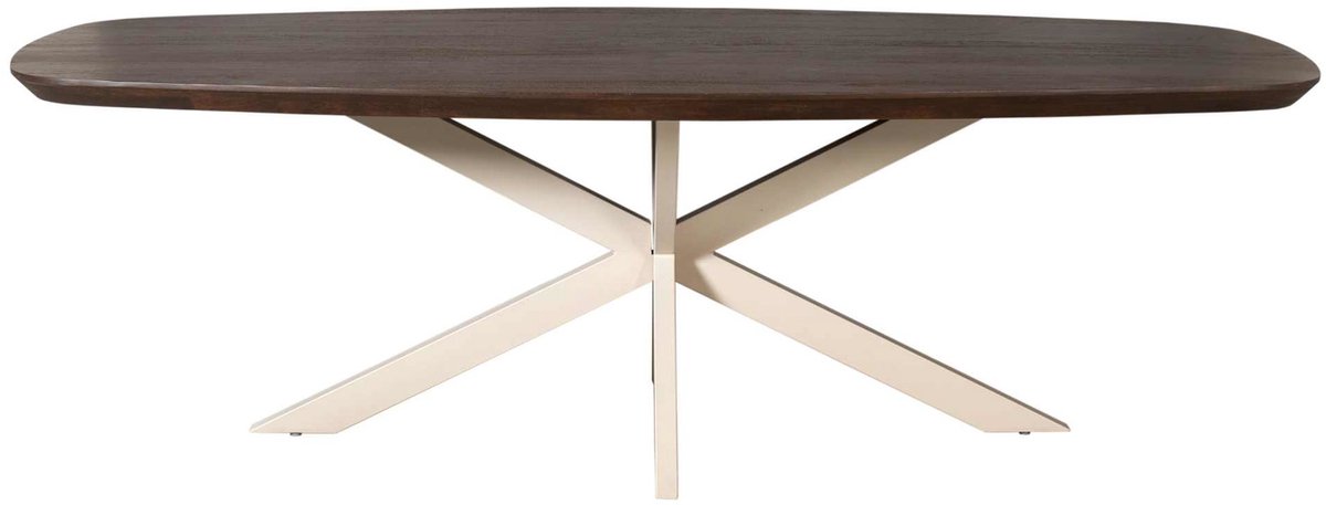 Starfurn Eettafel Madison - Bruin - 110x240x76 cm