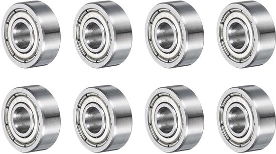 QUARKZMAN 605-2RS 5x14x5mm Präzisionskugellager x 10Stk Chromstahl Doppelt abgeschirmt für DIY
