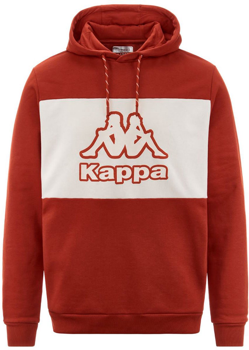 Kappa Ferti Hoodie M Man Rood