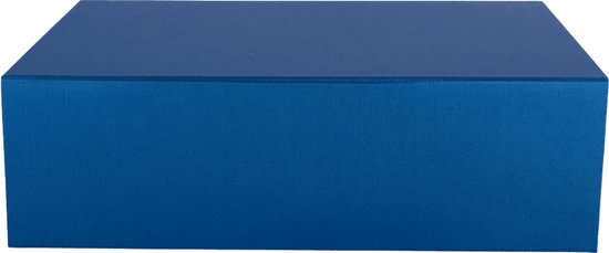 Coffret cadeau (2 pièces) - Blauw - 35 x 25 x 11 cm - Magnétique - Pliable