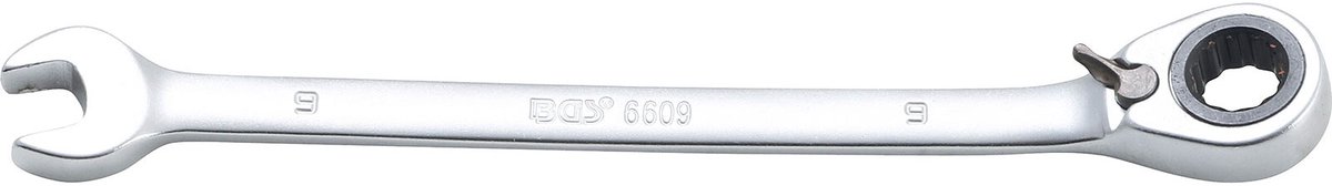 BGS ratelsleutel omschakelbaar SW 9 mm 6609