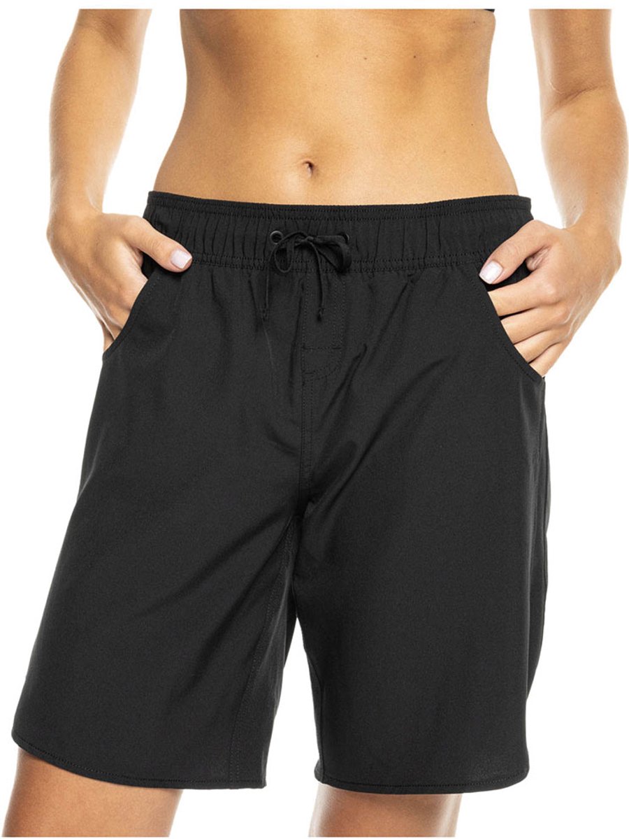 Roxy Wave 9 Inch Bs Zwembroek S Vrouw Antraciet