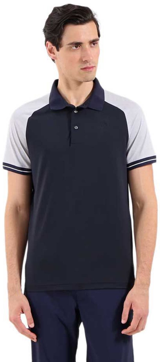 Chervo Arachide Korte Mouw Poloshirt Blauw L Man