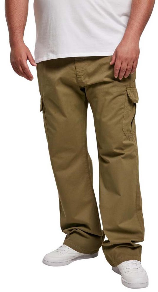 Urban Classics Straight Leg Cargobroek Taille 30 inch Groen