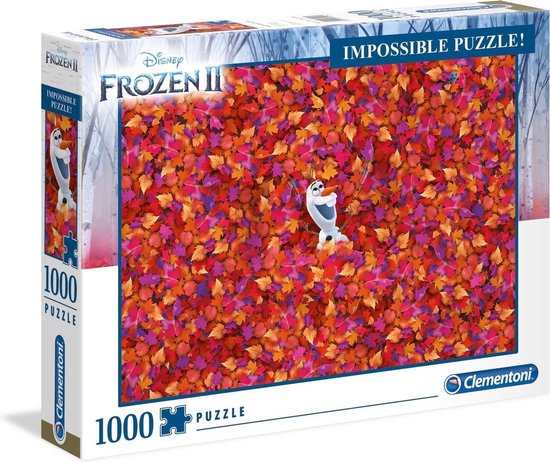 Clementoni Legpuzzel Disney Frozen 2 - Impossible 1000 Stukjes