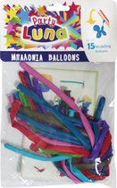 Diakakis Modelleerballonnen Latex Multicolor 15 Stuks