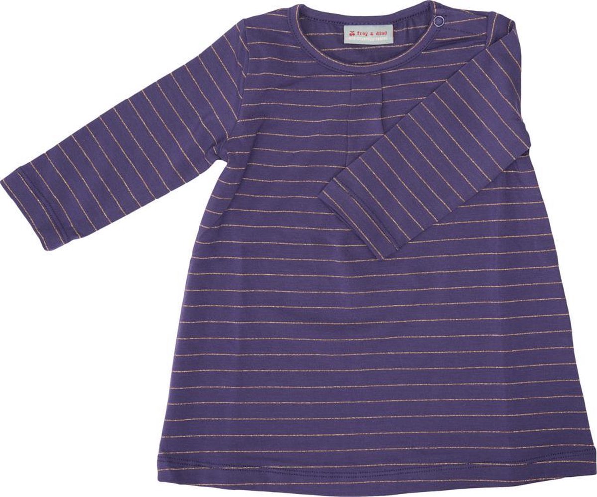 Froy&Dind - Dress Rosana Stripes Purple - 9-12m