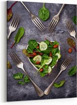 Schilderij - Healthy food concept — 60x90 cm