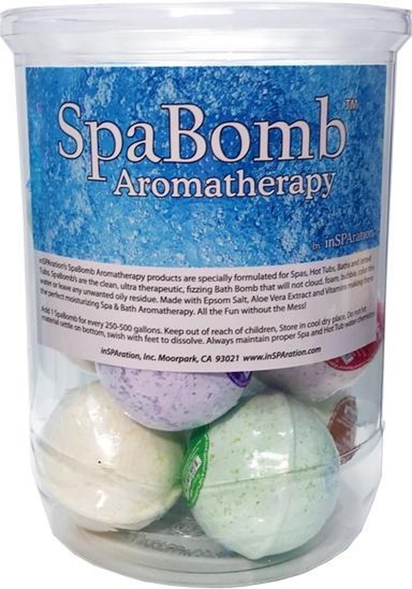 Goedkoopste SpaBombs - SpaBomsaromatherapy - inSPAration SpaBombs - Assorted A