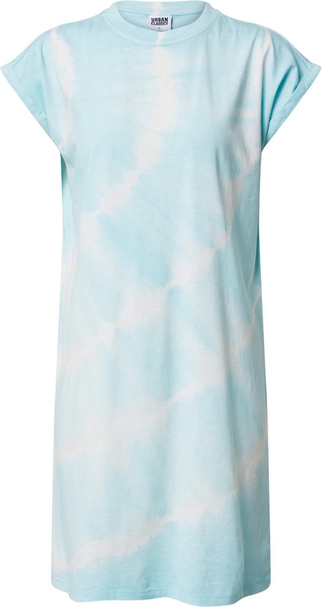 Urban Classics Tie Dye Korte jurk S Blauw