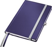 Leitz Style Notitieboek met Harde Kaft - 80 A5 Vel - Gelijnd - FSC Gecertificeerd - Titanium Blauw
