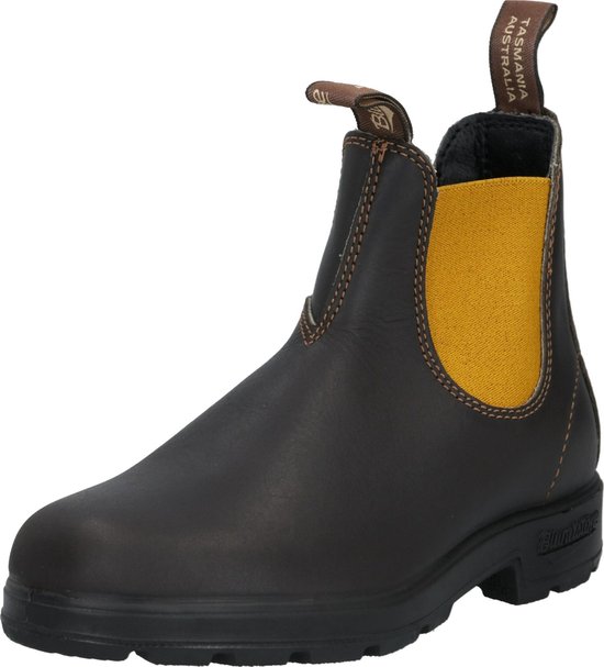 Blundstone Stiefel Boots #1919 Elastic (500 Series) Brown/Mustard-5UK