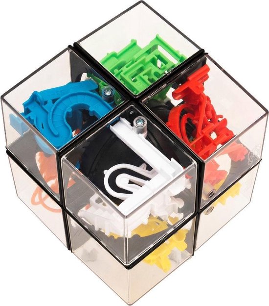Thumbnail van een extra afbeelding van het spel Rubik's Perplexus Hybrid 2 x 2, uitdagend puzzelspel met doolhoven, voor volwassenen en kinderen vanaf 8 jaar