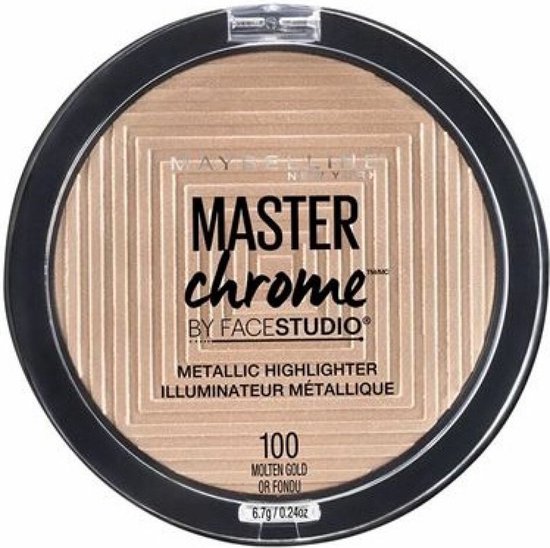 Maybelline master chrome highlighter - 100 molten gold