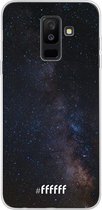 Samsung Galaxy A6 Plus (2018) Hoesje Transparant TPU Case - Dark Space #ffffff