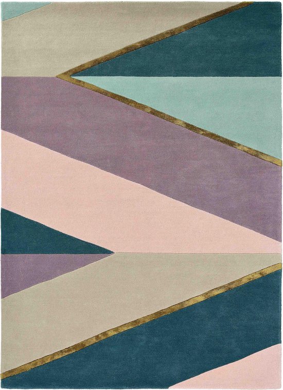 Ted Baker - Sahara Pink 56102 Vloerkleed - 170x240  - Rechthoek - Laagpolig Tapijt - Klassiek - Meerkleurig