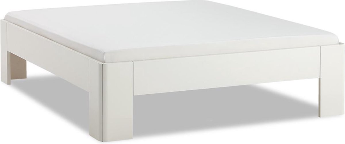 Beter Bed Fresh 450 Compleet Bed Met Silver Pocket Deluxe Foam Matras en Lattenbodem - 140x210cm - Wit