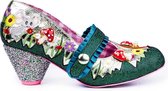 Irregular Choice Pipsqueak Toadstool 40's Pumps Groen