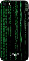 iPhone 5 Hoesje TPU Case - Hacking The Matrix #ffffff