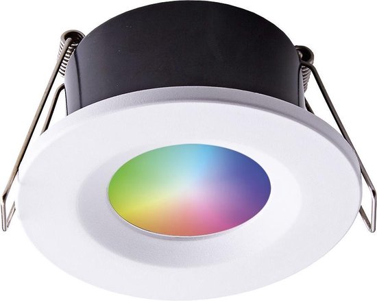 Stijgen Doe een poging Wiens Hoftronic Smart - Smart Wifi LED inbouwspots dimbaar - RGBWW 16,5 miljoen  kleuren -... | bol.com