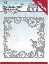 Mal  - Yvonne Creations - Christmas Dreams - Kerst Dieren Omlijsting