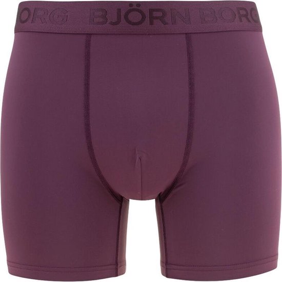 Björn Borg Boxers Performance Microfiber 3-Pack Heren - Camo Bordeaux -  Maat S | bol.com