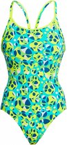 Stem Sell Diamond Back Diamond back one piece - Dames | Funkita