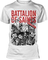 Battalion Of Saints Heren Tshirt -L- Second Coming Wit