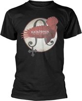 Katatonia Heren Tshirt -XL- Fall Of Hearts Zwart
