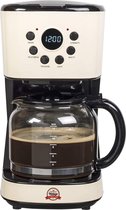 Bestron Koffiezetapparaat 35,5 Cm Crème/zwart