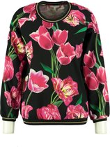 Signe nature nette longsleeve van stevig polyester elastan - Maat 36