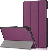 Tri-Fold Book Case - Samsung Galaxy Tab A7 Hoesje - Paars