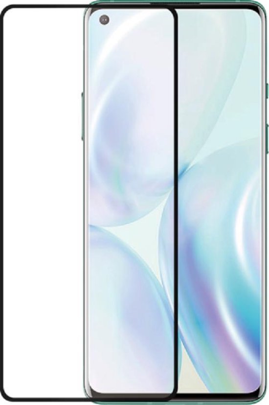 risico Paar uitglijden Azuri Curved Tempered Glass RINOX ARMOR - zwart frame - voor One Plus 8 |  bol.com