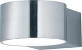 LED Wandlamp - Trion Lapaco - 4W - Warm Wit 3000K - Rond - Mat Nikkel - Aluminium - OSRAM LEDs - BSE