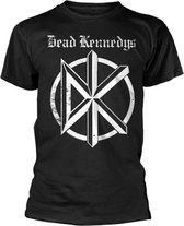 Dead Kennedys Heren Tshirt -S- Logo Zwart