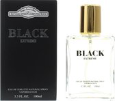 Designer French Collection Black Extreme Eau de Toilette 100ml