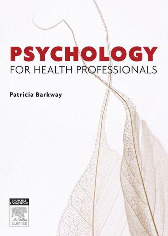 Psychology for Health Professionals - cover